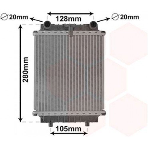 Ψυγείο Νερού Βοηθητικό AUDI A3 2016 - ( 8V )( F/L ) 132306370