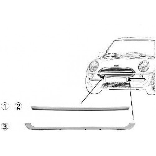 Πλαἰσιο Μἀσκας MINI COOPER 2004 - 2006 698006710