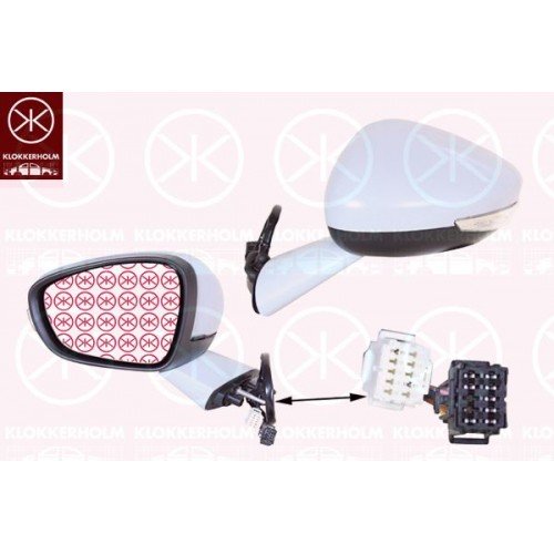 Καθρέπτης Ηλεκτρικός Θερμαινόμενος Ηλεκτρικά Ανακλινόμενος Βαφόμενος Με Φλας CITROEN C4 PICASSO 2016 - 198307501