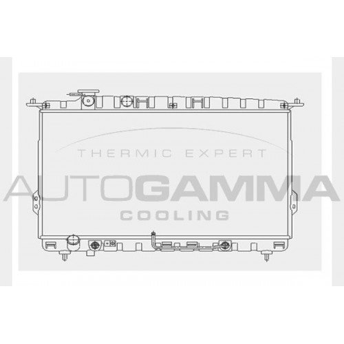 ΨΥΓΕΙΟ ΝΕΡΟΥ 2.0i-2.4i-2.5i-2.7i ΒΕΝΖΙΝΗ (400x724) HYUNDAI SONATA 2001 - 2005 ( EU4 ) 366906300