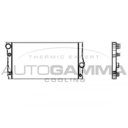 ΨΥΓΕΙΟ ΝΕΡΟΥ 3.0 535i/HYBRID ΒΕΝΖΙΝΗ (& GT/F07) (600x326x32) BMW 7 Series 2008 - 2012 ( F01 / F02 ) 158006305