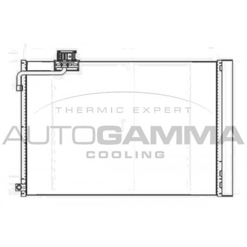 ΨΥΓΕΙΟ A/C 5.5 AMG ΒΕΝΖΙΝΗ (642x428x12) MERCEDES CLS 2010 - 2014 ( W218 ) 532106420