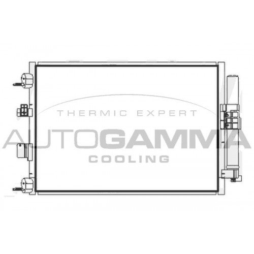 ΨΥΓΕΙΟ A/C 1.5TDCi/Econetic (591x378x16) FORD FOCUS 2011 - 2014 320006450