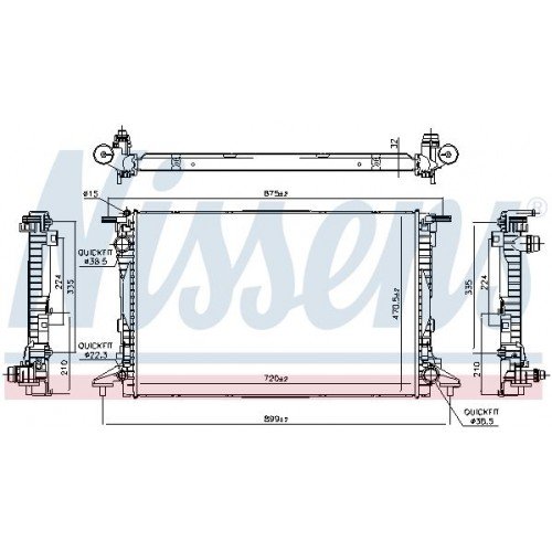 Ψυγείο Νερού AUDI Q8 2017 - 137006330