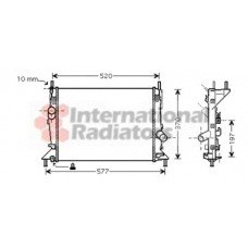 ΨΥΓΕΙΟ ΝΕΡΟΥ 1.6 ΒΕΝΖΙΝΗ -AC (450x370x16) FORD FOCUS C-MAX 2003 - 2006 ( Mk1a )( C214 ) 020906330
