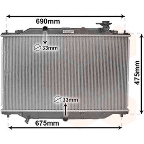 ΨΥΓΕΙΟ ΝΕΡΟΥ 2.0 BENZINH ΜΗΧΑΝΙΚΟ/ΑΥΤΟΜΑΤΟ (425x735x16) MAZDA CX5 2012 - 2017 505006300 ΨΥΓΕΙΟ ΝΕΡΟΥ 2.0 BENZINH ΜΗΧΑΝΙΚΟ/ΑΥΤΟΜΑΤΟ (425x735x16) MAZDA CX5 2012 - 2017 505006300