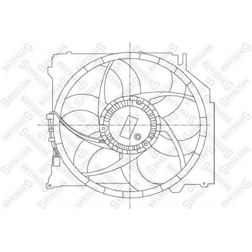 Βεντιλατέρ Νερού BMW X3 2007 - 2011 ( Ε83 F/L ) 059406450