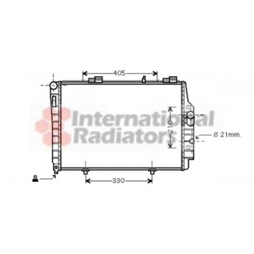 ΨΥΓ. 2.0-2.3KPR.00- M/A +/-AC(61x42) MERCEDES CLK 1997 - 2002 ( C208 ) 018106310