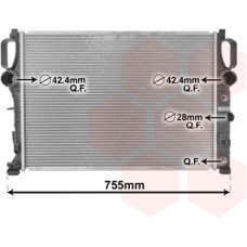 ΨΥΓ. 2.4-2.8-3.2-3.5BZ ΜΗΧΑΝΙΚΟ +/-AC(64x45) MERCEDES CLS 2008 - 2010 ( F/L )( C219 ) 532006310