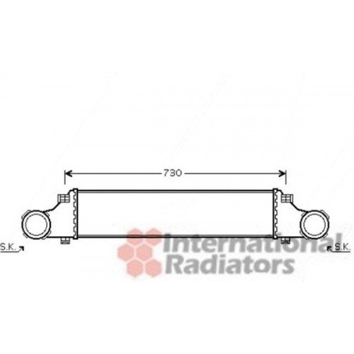 ΨΥΓΕΙΟ INTER.2,2 CDi (65x11.3x5,0) MERCEDES E CLASS 2002 - 2006 ( W211 ) 018806210