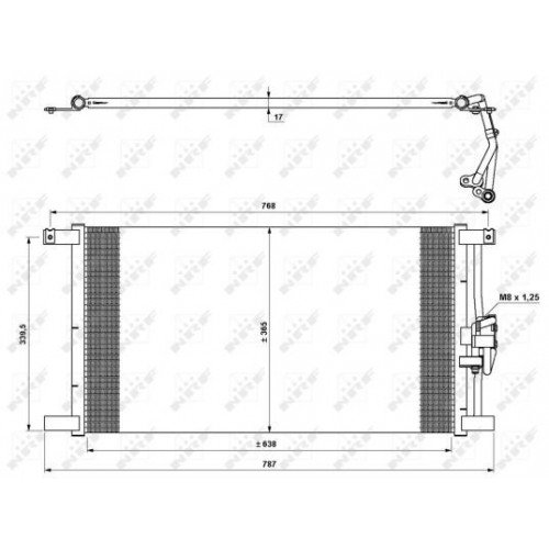 ΨΥΓΕΙΟ A/C 4.0-4.2 BENZINH (69.5x36x1.6) JAGUAR XK 2006 - 2009 ( X150 ) 419606400