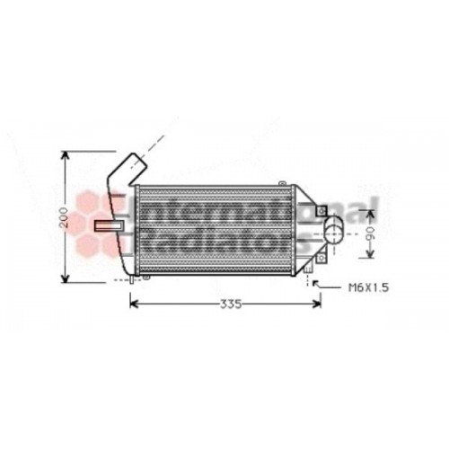 ΨΥΓΕΙΟ INTERCOOLER 2.2 16V (01-) ΒΕΝΖΙΝΗ - 1.7 TD ΠΕΤΡΕΛΑΙΟ (240x127) OPEL ASTRA 1998 - 2004 ( G ) 048806210