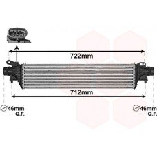 ΨΥΓΕΙΟ INTERCOOLER 1.4 TURBO ΒΕΝΖΙΝΗ (99/148 PS) (571x127x50) OPEL CORSA 2014 - ( E ) 610006200