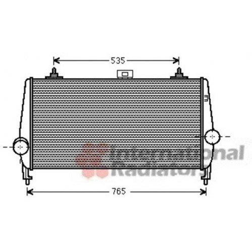 ΨΥΓΕΙΟ INTERCOOLER 2.2 HDi ΠΕΤΡΕΛΑΙΟ (720x360x32) CITROEN C5 2004 - 2008 ( RC ) 020806230