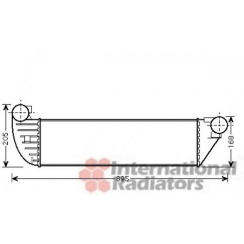 ΨΥΓΕΙΟ INTERCOOLER 1.9-2.0-2.2 dCi ΠΕΤΡΕΛΑΙΟ (680x150x64) RENAULT LAGUNA 2001 - 2005 ( BG ) ( KG ) 034606210