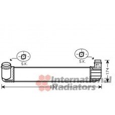 ΨΥΓΕΙΟ INTERC. 2,0 DCi (655x105x100) RENAULT MEGANE 2014 - 2016 673306200