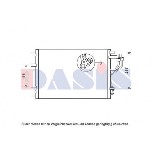 ΨΥΓΕΙΟ A/C 1.4-1.6i-16V (55.5x38.5x17 HYUNDAI ELANTRA 2014 - 2016 372106400