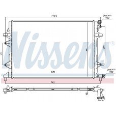 Ψυγείο Νερού Βοηθητικό VW NEW BEETLE 2011 - 2016 880006350