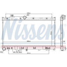 ΨΥΓΕΙΟ ΝΕΡΟΥ 2.0 TURBO ΒΕΝΖΙΝΗ (340x690x26) SUBARU FORESTER 2013 - 2015 770106300