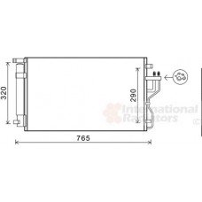 ΨΥΓΕΙΟ A/C ΓΙΑ ΌΛΑ ΒΕΝΖΙΝΗ (655x380x16) (ΚΟΡΕΑΣ) HYUNDAI ix35 TUCSON 2010 - 2013 ( LM ) 365006420
