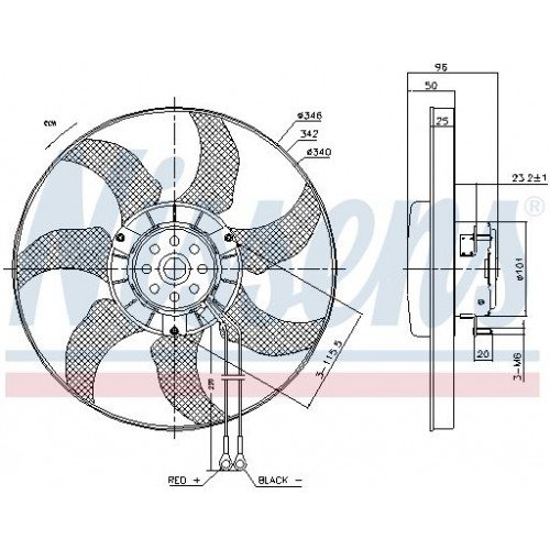 ΒΕΝΤΙΛΑΤΕΡ A/C (ΜΟΤΕΡ+ΦΤΕΡΩΤΗ) (340MM) (2 ΚΑΛΩΔΙΑ) VW TRANSPORTER 1991 - 1996 ( 70X ) ( T4 ) 063606460 ΒΕΝΤΙΛΑΤΕΡ A/C (ΜΟΤΕΡ+ΦΤΕΡΩΤΗ) (340MM) (2 ΚΑΛΩΔΙΑ) VW TRANSPORTER 1991 - 1996 ( 70X ) ( T4 ) 063606460