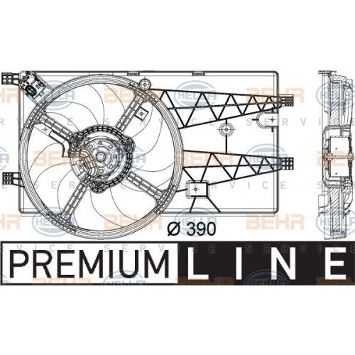 Βεντιλατέρ Νερού FIAT FIORINO 2016 - 303006440