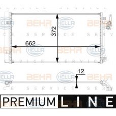 ΨΥΓΕΙΟ A/C 2.0T-L4 ΒΕΝΖΙΝΗ (698x372x12) LANDROVER RANGE ROVER EVOQUE 2012 - 2015 690406420
