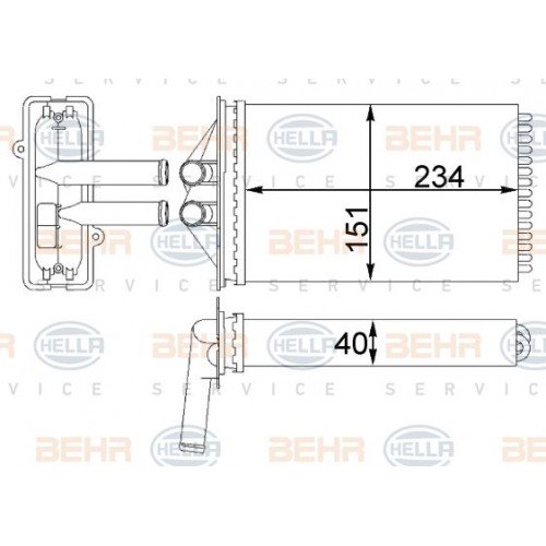 ΨΥΓΕΙΟ ΚΑΛΟΡΙΦΕΡ (234x152) PORSCHE BOXSTER 2005 - 2009 ( 987 ) 653006500 ΨΥΓΕΙΟ ΚΑΛΟΡΙΦΕΡ (234x152) PORSCHE BOXSTER 2005 - 2009 ( 987 ) 653006500