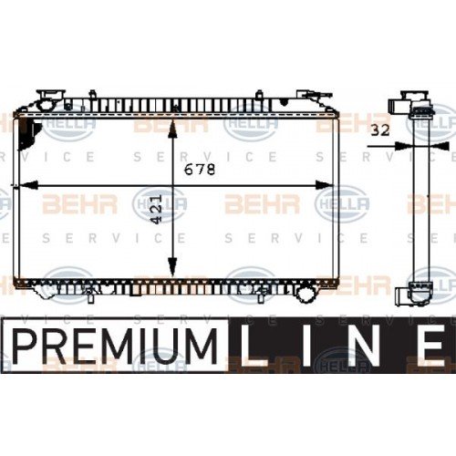 ΨΥΓ 1.6,2.0cc-2.3cc DIESEL(42,3x68,5)96- NISSAN VANETTE 1986 - 1995 ( C22 ) 042406320