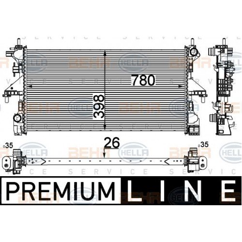 ΨΥΓΕΙΟ ΝΕΡΟΥ 2.3 JTD +A/C ΠΕΤΡΕΛΑΙΟ ΜΗΧΑΝΙΚΟ (780x390) (KIN F1AE3481G) PEUGEOT BOXER 2014 - 637006320