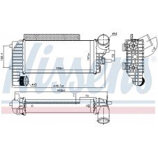 ΨΥΓΕΙΟ INTERCOOLER 1.5 ΠΕΤΡΕΛΑΙΟ (336x157x62) FORD KUGA 2016 - ( F/L ) 323106200