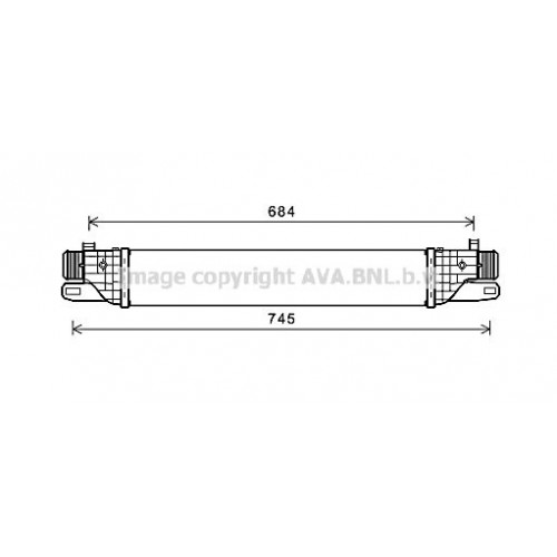 ΨΥΓΕΙΟ INTERCOOLER 1.4 TB ΒΕΝΖΙΝΗ (530x100x64) ALFA ROMEO GIULIETTA 2010 - ( 940 ) 100006200