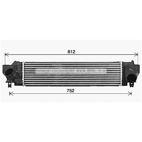 ΨΥΓΕΙΟ INTERCOOLER ΓΙΑ ΟΛΑ ΠΕΤΡΕΛΑΙΟ / (2.0 (220i) ΒΕΝΖΙΝΗ (585x150x95) MINI COOPER 2014 - 2018 698306200