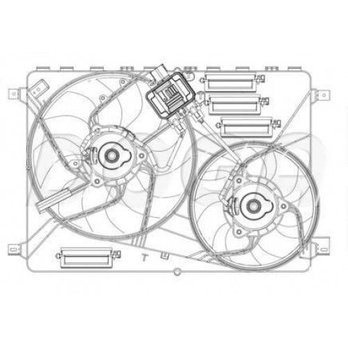 Βεντιλατέρ Νερού LANDROVER FREELANDER 2007 - 2011 ( FA ) 053706450 Βεντιλατέρ Νερού LANDROVER FREELANDER 2007 - 2011 ( FA ) 053706450