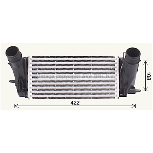 ΨΥΓΕΙΟ INTERCOOLER 1.0 EcoBoost ΒΕΝΖΙΝΗ ΑΥΤΟΜΑΤΟ (300x147) FORD FIESTA 2013 - 2016 324006230