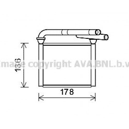ΨΥΓΕΙΟ ΚΑΛΟΡΙΦΕΡ (125x149) MAZDA MPV - PREMACY 1999 - 2006 501406500 ΨΥΓΕΙΟ ΚΑΛΟΡΙΦΕΡ (125x149) MAZDA MPV - PREMACY 1999 - 2006 501406500