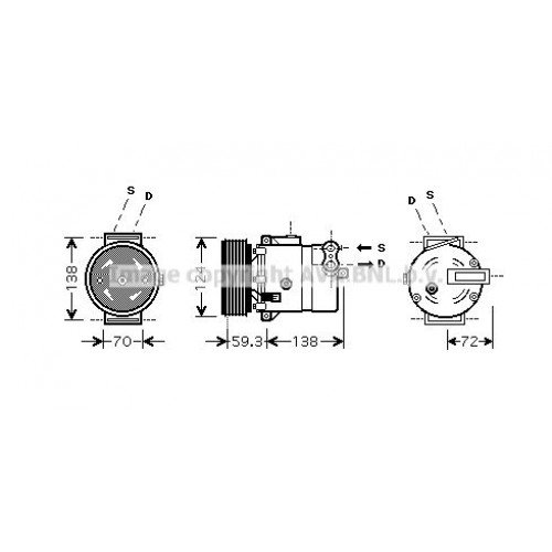 Φανάρι Τρίτο Στοπ FORD MONDEO 2011 - 2014 318005835