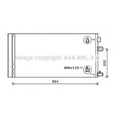 ΨΥΓΕΙΟ A/C 1.6i 16v (ΚΙΝΗΤΗΡΑΣ H4M) ΒΕΝΖΙΝΗ (650x350) RENAULT FLUENCE 2013 - 667106420