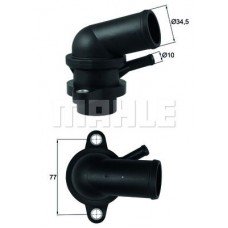 ΘΕΡΜΟΣΤΑΤΗΣ ΜΕ ΠΕΡΙΒΛΗΜΑ (Γ) CHEVROLET-DAEWOO NUBIRA 2000 - 2003 ( J150 ) 021309010