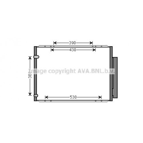 ΨΥΓΕΙΟ A/C (RX350) 3.5 ΒΕΝΖΙΝΗ ΑΥΤΟΜΑΤΟ (695x510) LEXUS RX 2003 - 2009 ( XU30 ) 084406420