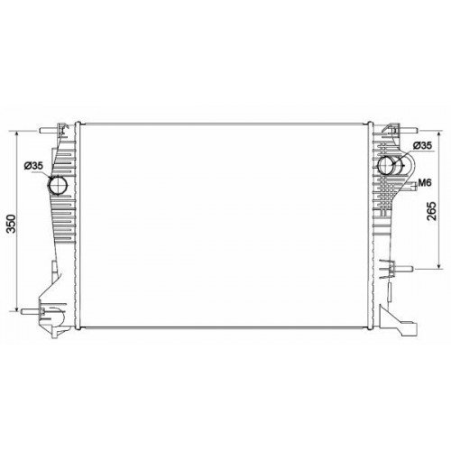 ΨΥΓΕΙΟ ΝΕΡΟΥ 2.0 TCE (ΚΙΝ F4R874) ΒΕΝΖΙΝΗ 1.6-2.0 DCi ΠΕΤΡΕΛΑΙΟ (650x390) RENAULT MEGANE 2008 - 2014 068606320