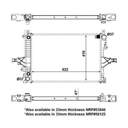 ΨΥΓ. 2.0-3.0 ΒΕΝ-2.4TD ΑΥΤ. +/-AC(62x42) VOLVO S80 1999 - 2006 ( TS ) ( XY ) 040606320