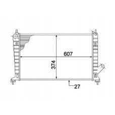 ΨΥΓΕΙΟ ΝΕΡΟΥ 2.0-2.3 ΒΕΝΖΙΝΗ +/- A/C ΜΗΧΑΝΙΚΟ (-01) (608x359) SAAB 9-5 1998 - 2005 ( YS3E ) 702006300