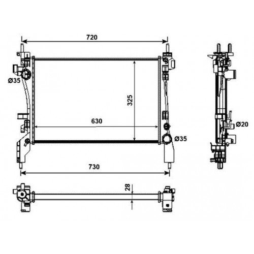 ΨΥΓΕΙΟ 1.3 MJTD (63x32.5) CITROEN NEMO 2008 - ( II ) 045306310