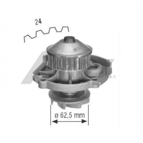 Αντλία νερού FIAT SEICENTO 2001 - 2006 ( 187 ) AIRTEX 1616