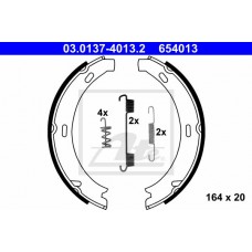 Χειρόφρενο MERCEDES C CLASS 2000 - 2003 ( W203 ) ATE 03.0137-4013.2