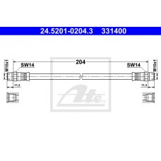 Κάτω Αντλία Συμπλέκτη ATE 24.5201-0204.3