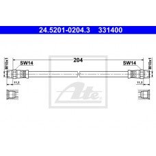 Κάτω Αντλία Συμπλέκτη ATE 24.5201-0204.3