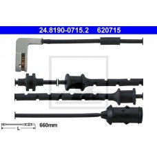 Τακάκια Σετ OPEL VECTRA 1996 - 1998 ( B ) ATE 24.8190-0715.2