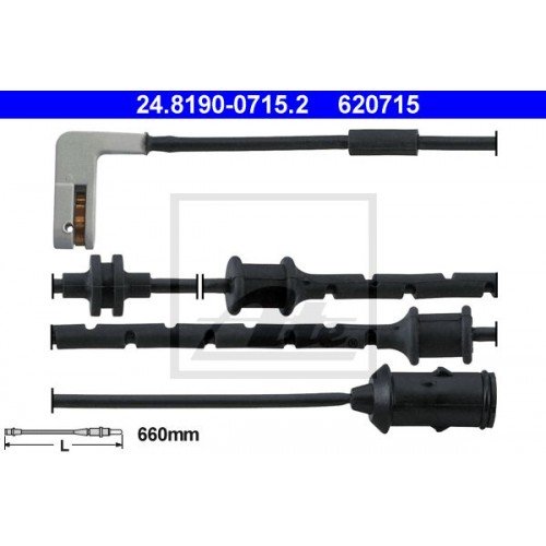 Τακάκια Σετ OPEL VECTRA 1996 - 1998 ( B ) ATE 24.8190-0715.2